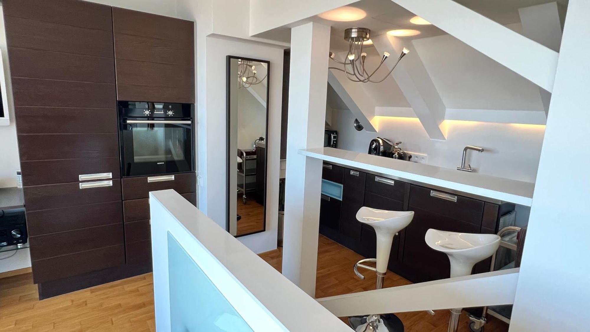 Apartman Se Saunou A Terasou S Vyhledem Na Бърно Екстериор снимка